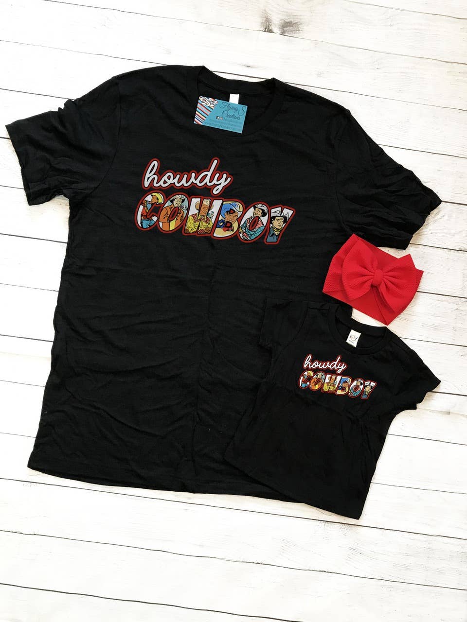 Kids Howdy Cowboy Tee