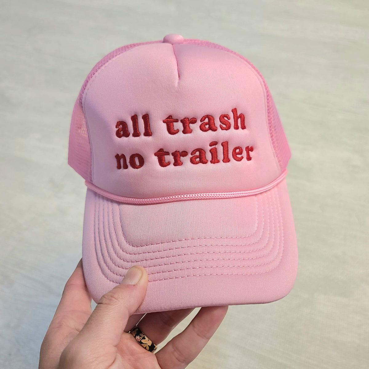 All Trash No Trailer Hat