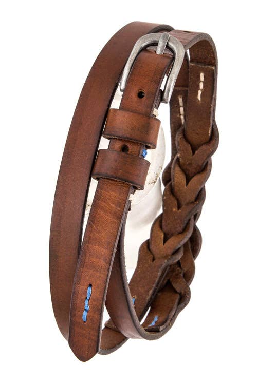 Skinny Leather Belt