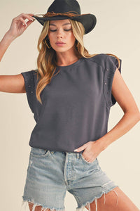 Sturgis Casual Studded Top