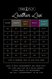 LEATHER LUX* DENIM