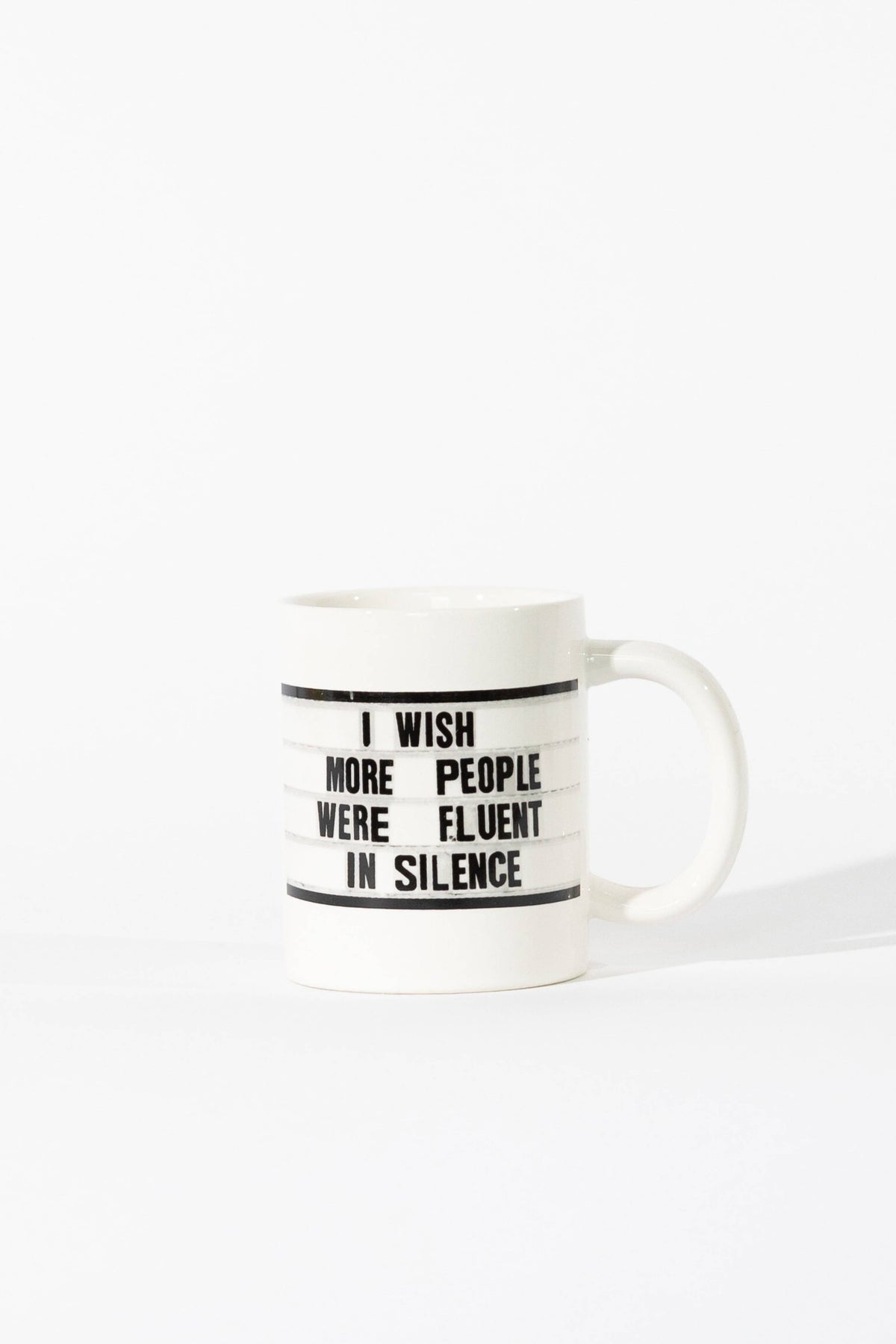 Coffee Mug 16oz - Fluent In Silence