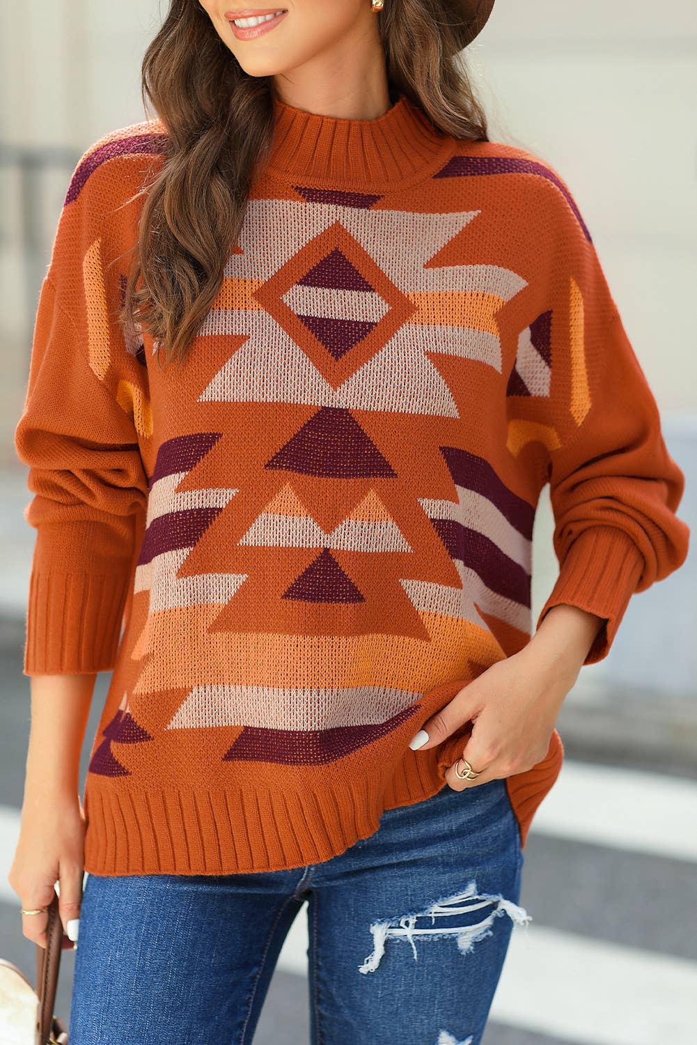 Dubious Aztec Sweater