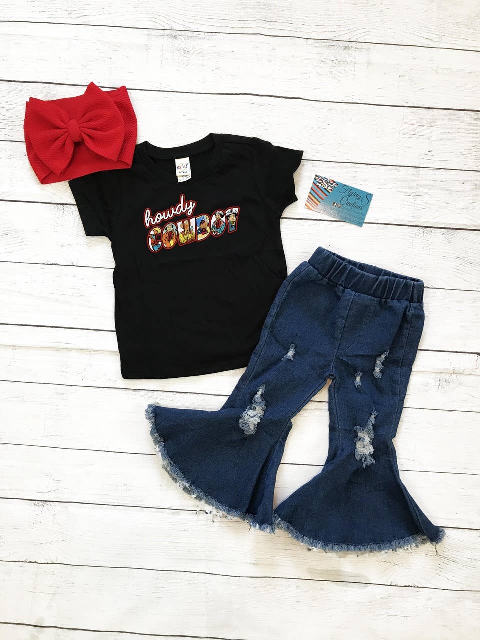 Kids Howdy Cowboy Tee